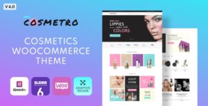 Cosmetro &#8211; Cosmetics Store Elementor WooCommerce Theme v4.0.1 nulled