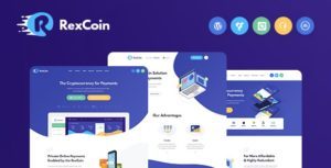 RexCoin | A Multi-Purpose Cryptocurrency &amp; Coin ICO WordPress Theme v1.2.1 nulled